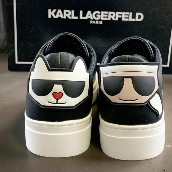 KARL LAGERFELD • Chella Platform Sneakers Includes Box - Picture 6 of 8